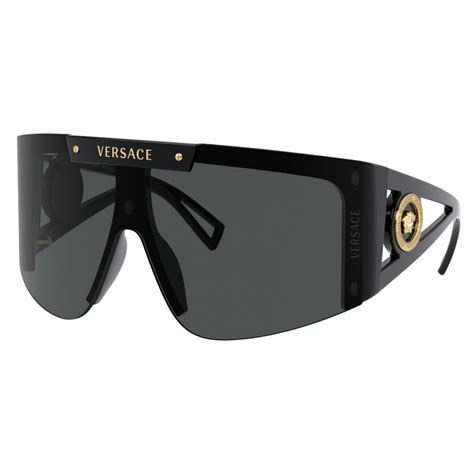 versace shield glasses|authentic versace sunglasses.